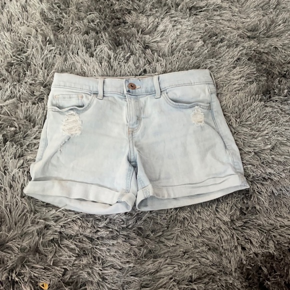 girls jean shorts (slightly worn) - Picture 1 of 1
